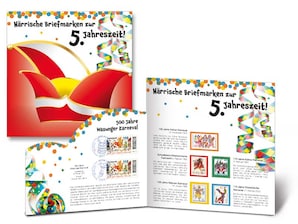 Schmuckblatt "Die fnfte Jahreszeit"