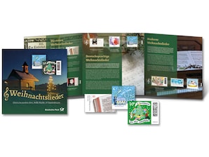 Schmuckblatt "Weihnachtslieder"