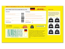 Bild DHL PAKETMARKE Deutschland bis 31,5 kg - Versandschein