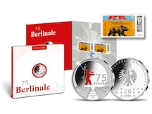 Numisfolder Münze & Marke: "75. Berlinale"