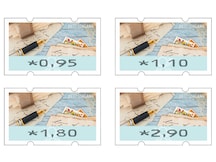 Automatenmarken-Set Tastensatz "Briefe schreiben", 2025