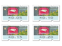 Automatenmarken-Set Ergänzungssatz "Briefe empfangen", 2025