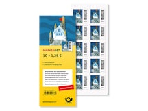 Burg bestehend aus einem Brief und Schreibmaterial