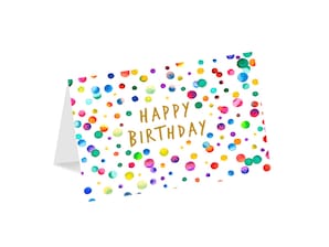 Glckwunschkarte "Happy Birthday"