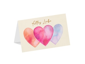 Grukarte "Alles Liebe"