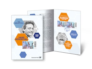 Erinnerungsblatt "100. Geburtstag Hans Rosenthal"