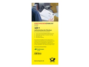Einschreiben Einwurf, 10er-Marken-Set 