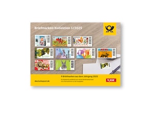 Steckkarte "Briefmarken-Kollektion 1/2025"