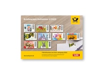 Steckkarte Briefmarken-Kollektion 1/2025