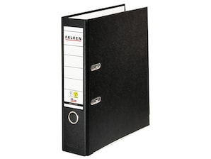 Falken, PP-Color-Ordner A4, 8 cm, schwarz