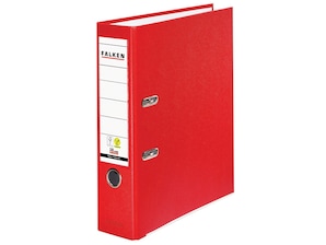 Falken, PP-Color-Ordner A4, 8 cm, rot