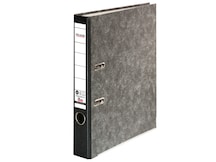 Falken, Recycling-Wolkenmarmor-Ordner A4, 5 cm, schwarz