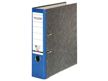 Falken, Recycling-Wolkenmarmor-Ordner A4, 8 cm, blau