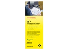 Einschreiben, 25er-Marken-Set
