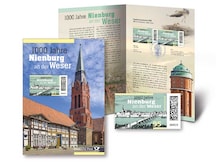 Erinnerungsblatt 1000 Jahre Nienburg an der Weser