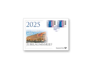 Jubilumsbrief 75 Jahre ARD