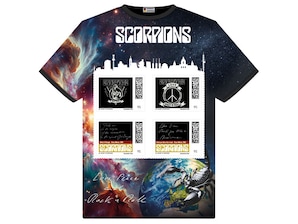 Limitierte Sonderedition Scorpions T-Shirt Universe, Vorderseite
