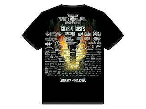 Festival T-Shirt 2025 Wacken Schädel mit dem Schriftzug Wacken ESTD. 1990