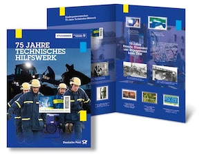Gedenkset 75 Jahre Technisches Hilfswerk