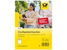 Luftpolstertasche C haftklebend braun