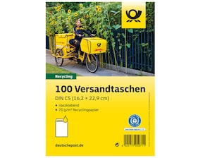 Deutsche Post Versandtasche, Format: DIN C5, ohne Fenster, 100 Stck
