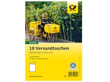 Versandtasche B4 nassklebend braun ohne Fenster Blauer Engel