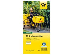 Bild Briefumschlag DIN lang selbstklebend 25er Set