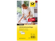 Deutsche Post Briefumschläge, Format: DIN lang, mit Fenster, 100 Stück