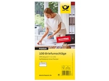 Deutsche Post Briefumschläge, Format: DIN lang, ohne Fenster, 100 Stück
