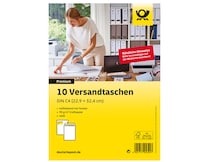 Deutsche Post Versandtasche, Format: DIN C4, mit Fenster, 10 Stück