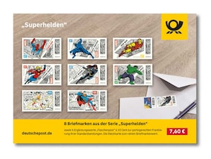 Steckkarte "Superhelden"