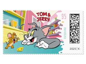 Tom und Jerry rgern sich gegenseitig in der Kche