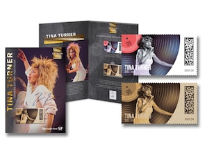 Schmuckblatt "Tina Turner" Goldedition