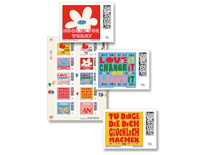 Verschieden Motive zu Achtsamkeit, Lebensfreude und Positivit�t.