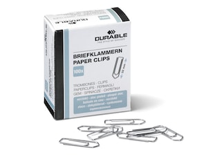 Durable Briefklammern, 32 mm, verzinkt, 100 St�ck