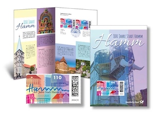 Erinnerungsblatt 800 Jahre Stadt Hamm