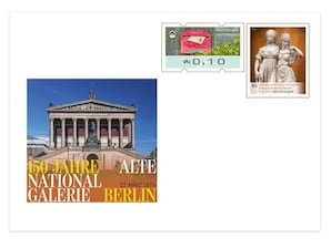 Gedenkbriefumschlag 150 Jahre Alte Nationalgalerie in Berlin