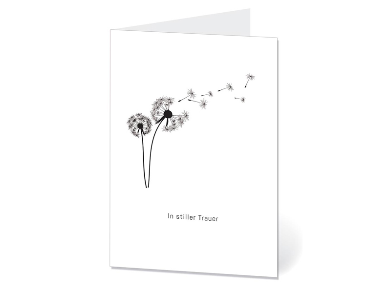 Trauerkarte In stiller Trauer