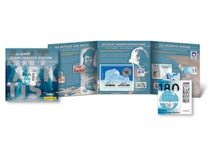 Schmuckblatt 50 Jahre Georg-Forster-Station