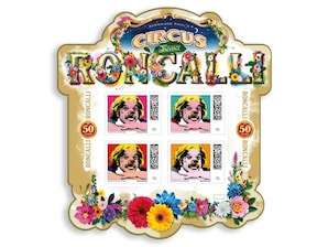 4er-Bogen der Sonderedition 50 Jahre Circus-Theater Roncalli - Hommage an Zippo