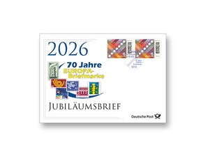 Jubil�umsbrief 70 Jahre EUROPA-Briefmarke