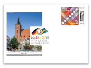 Messebriefumschlag  bephila 2026