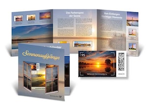 Schmuckblatt Sonnenaufg�nge