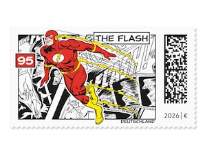 The Flash vor Comic-Panels