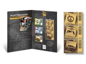 Schmuckblatt Plattencover Goldedition 