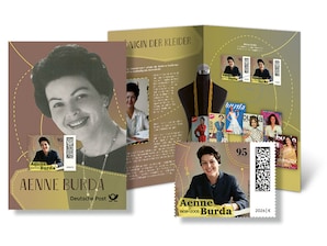 Erinnerungsblatt Aenne Burda