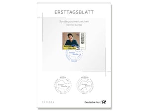 Ersttagsblatt 37/26 Aenne Burda
