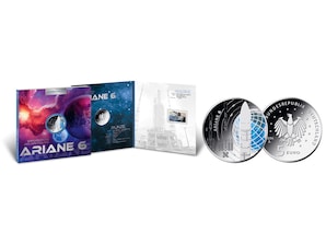 Numisfolder M�nze & Marke Ariane 6