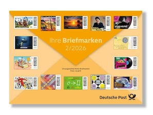 Steckkarte "Ihre Briefmarken 2/2026"