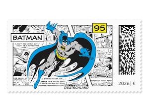 Batman vor Comic-Panels